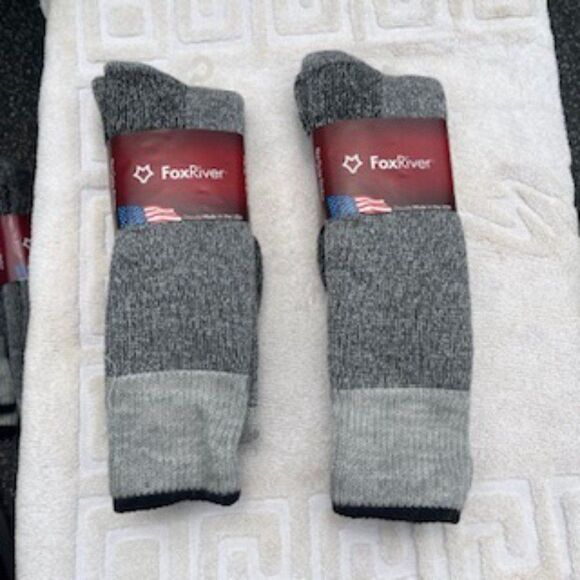 Socks . Wool Heavyweight Mid-Calf . Large ...... (2 Pac) . #6600L Fox River - Picture 5 of 6